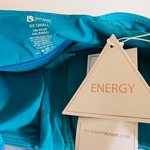 BuffBunny Collection Zip Front Swim Top Size XXS NWT - Picture 5 of 6